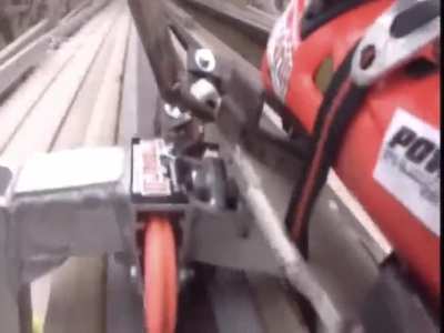 In 12 days, it’ll be the 12th year since Dirk Auer skated 860 meters of a roller coaster in 60 sec, on roller blades.