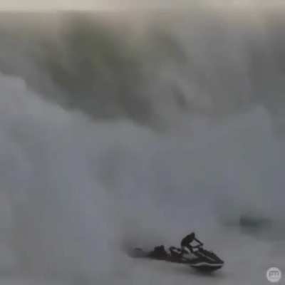 Huge wave