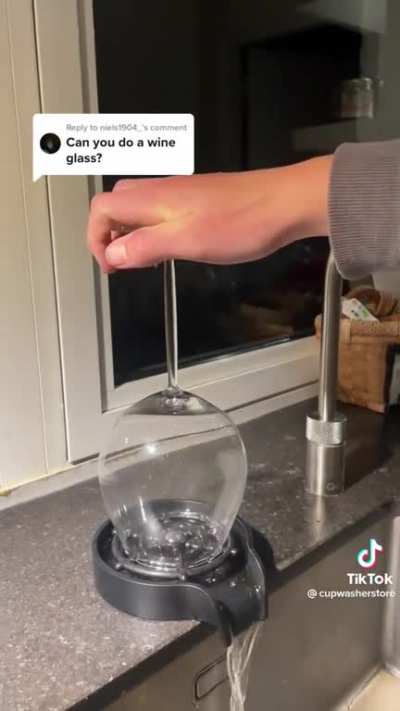 Bragging about wasting tons of water just on washing a single and glass