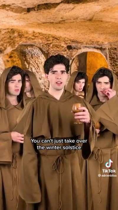 Jesus stealing solstice