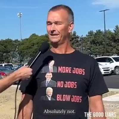 Man with "blow job" on shirt worries what kids might see online