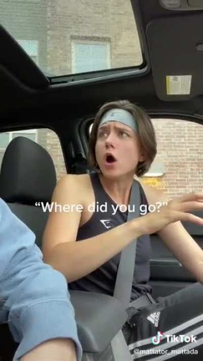 Her reaction to the price of someone’s car repairs