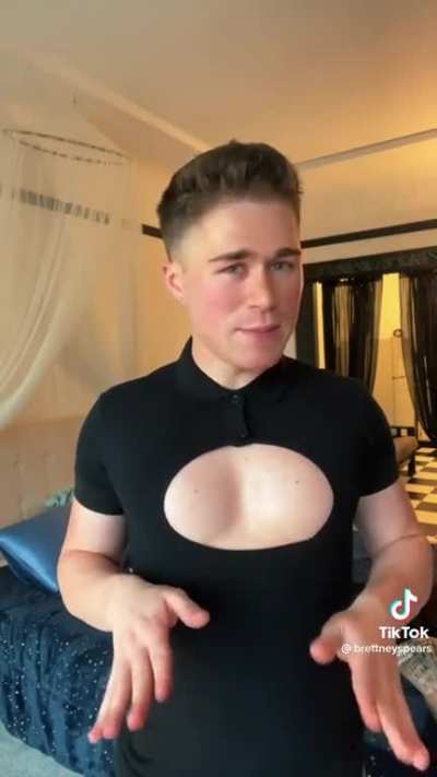 ASOS cut out shirt