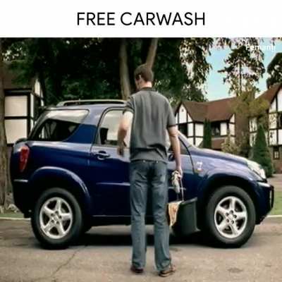 FREE CARWASH