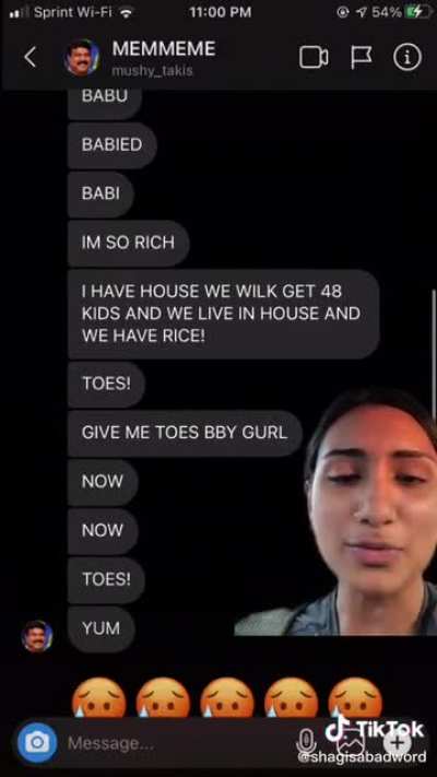 GIVE ME YOUR TOES ?