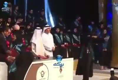 To celebrate her graduation
