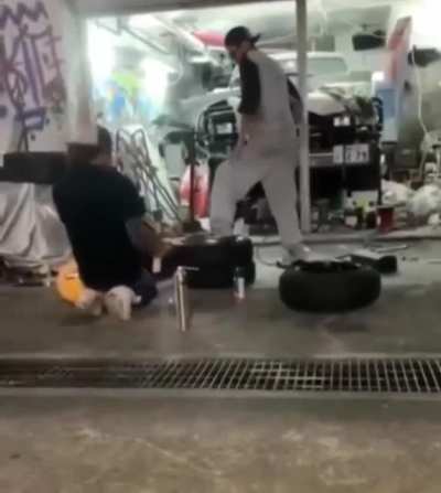 Changing a tire