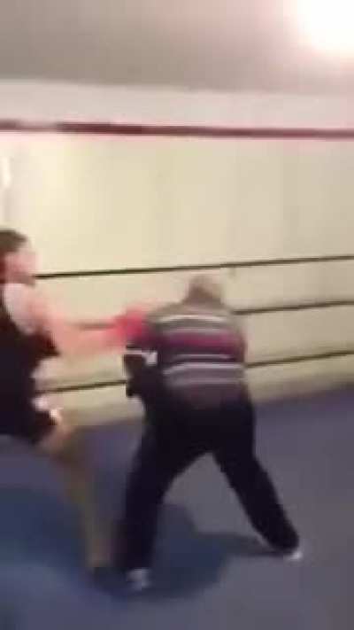Your old man still got the crocodile bite force!