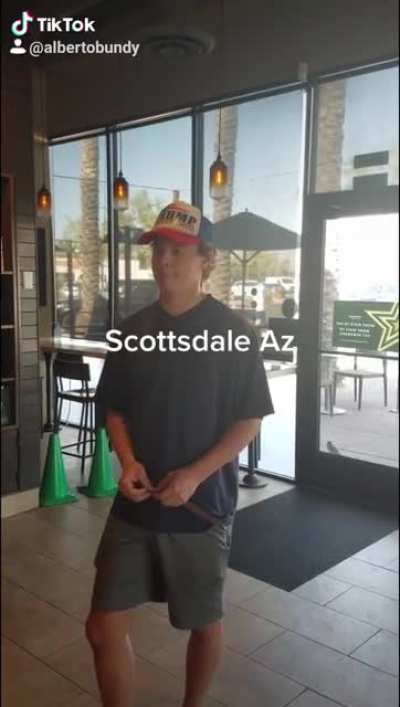 Kid makes his parents proud