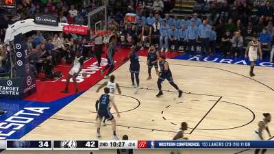 [Highlight] Naz Reid destroys the rim through 2 Memphis defenders