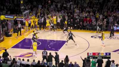 [Highlight] Lakers last shot of regulation