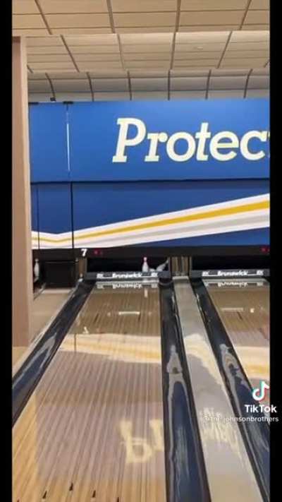 Wii bowling