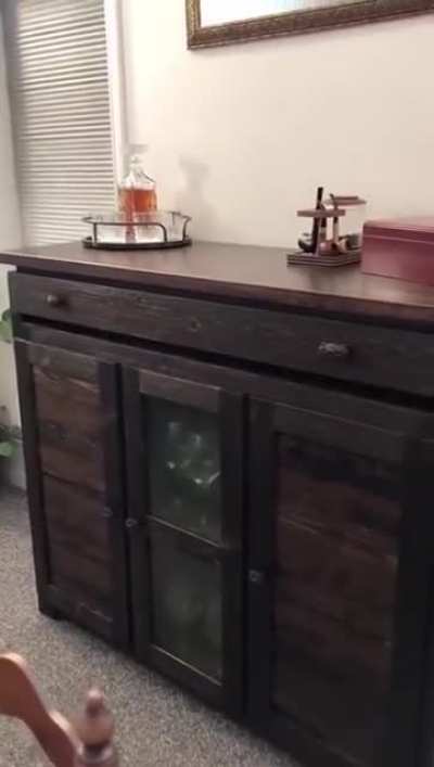 Gun drawer automated by alexa