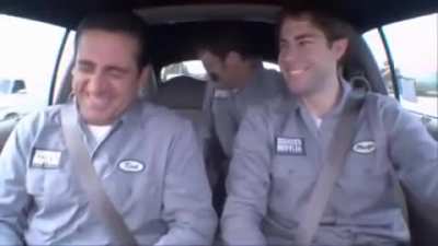 The office bloopers, "I cut a chunk out of my penis"