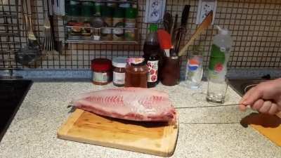 Totally normal skinned carp. Nothing to see here