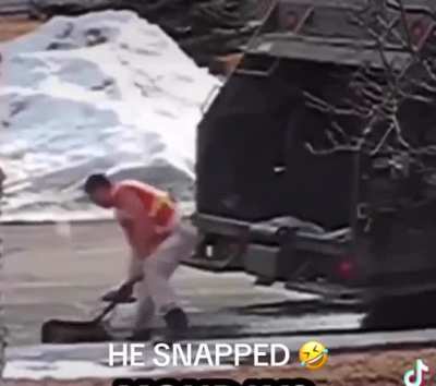 He had enough ?