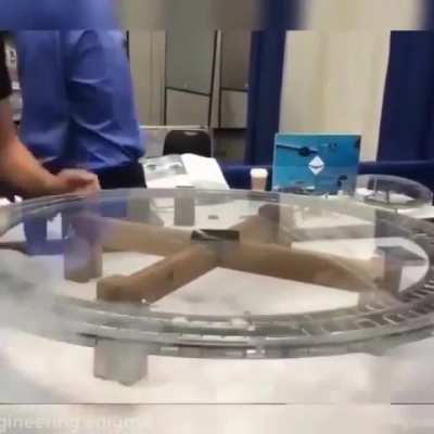 Quantum levitation.