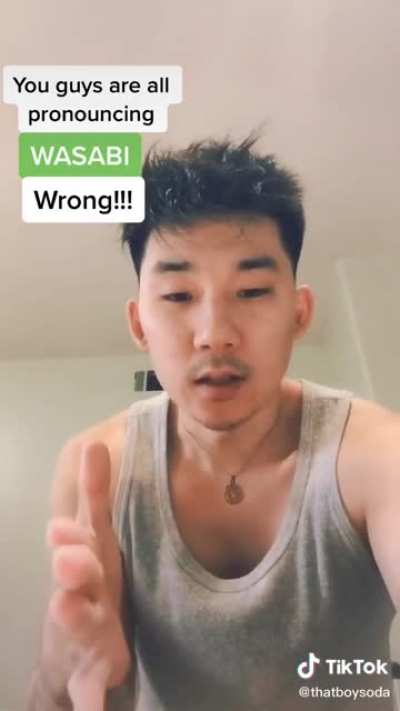 How to correctly pronounce wasabi