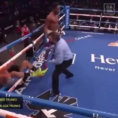 Trying to be tough goes wrong ?