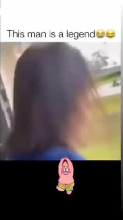 Now ... hol up !  This man is wild lol