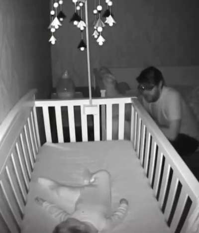 "Watch this, I'm gonna prank my baby"
