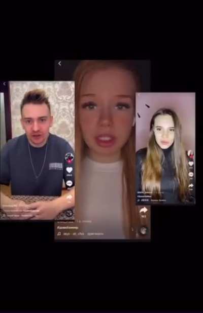 Russian "influencers" on TikTok defend the invasion of Ukraine by giving the same exact propagandist speech