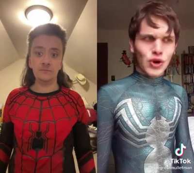 One of the comments - "Spiderman Far From Normal"
