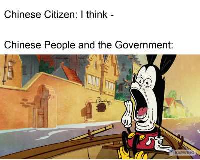 Chinese govt. be like, "The Art of Getting Offended!"