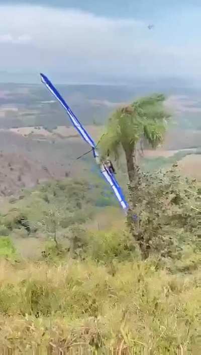 To hang glide