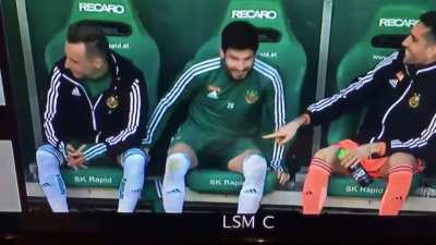 Footballer guys being dudes