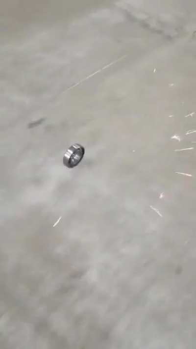Transfer Of Energy On Bearing With Air Pressure