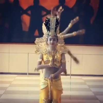 Amazing handwork in an ancient Indian dance form.