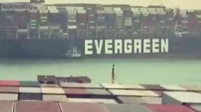 Meanwhile in Suez canal