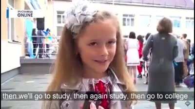 Why do you want to go to school?