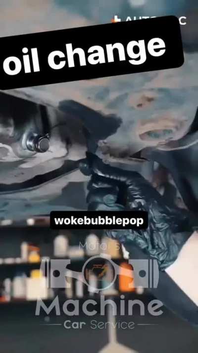 Fast way to change oil ?