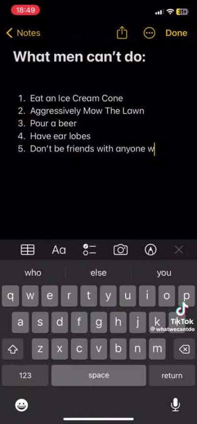 The list of “icks” just never stops growing ?‍♂️