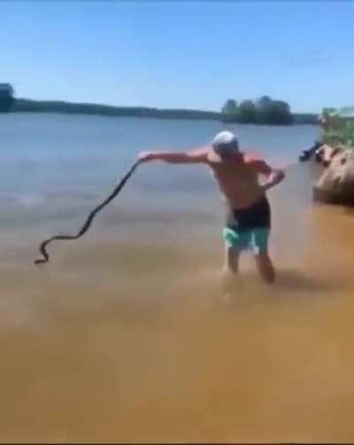 HMB while I throw this snake away
