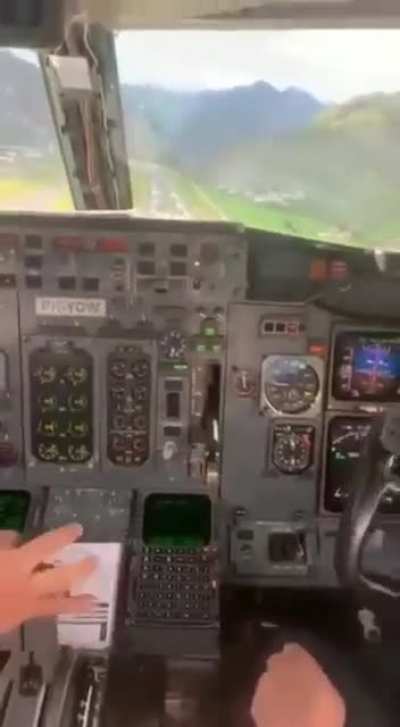 Pilot's 1st landing in one of the world's most dangerous airports, Paro