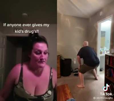 Grown ass man shaking his ass