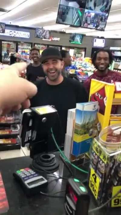 "Hey is that y'all weed?"