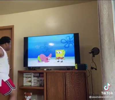 Patrick star being funny ?