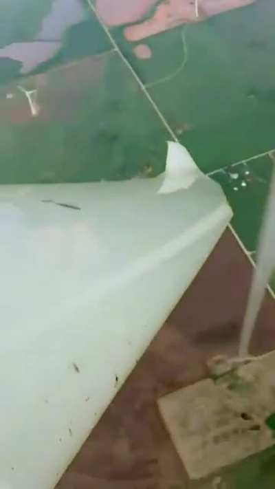 ? Incredible up close video of a funnel from an airplane near Tuttle, Oklahoma...