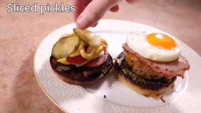 A stunning burger