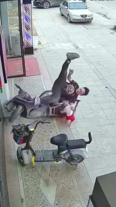 Good save by dad