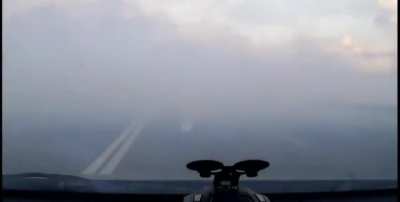 Just casually driving through smoke
