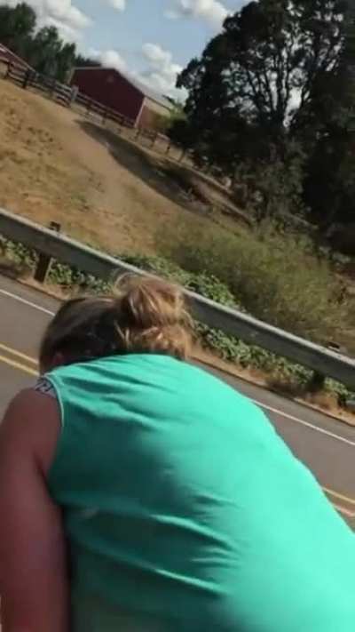 Yellow shirt crapped herself and green shirt couldn’t handle the smell.