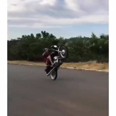 That's a real cool stunt