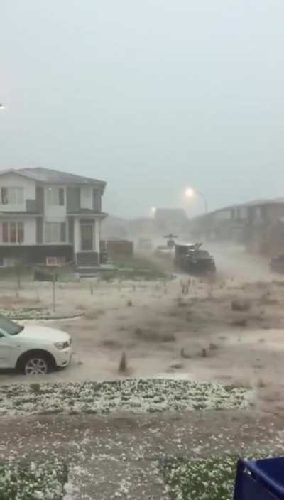 ? Canadian Hail Storm
