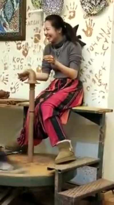 HMC while I master pottery...