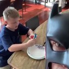 Kid just want to eat his jello